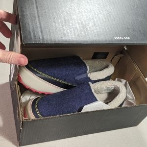 Sorel wool shoes, new in box, never worn.